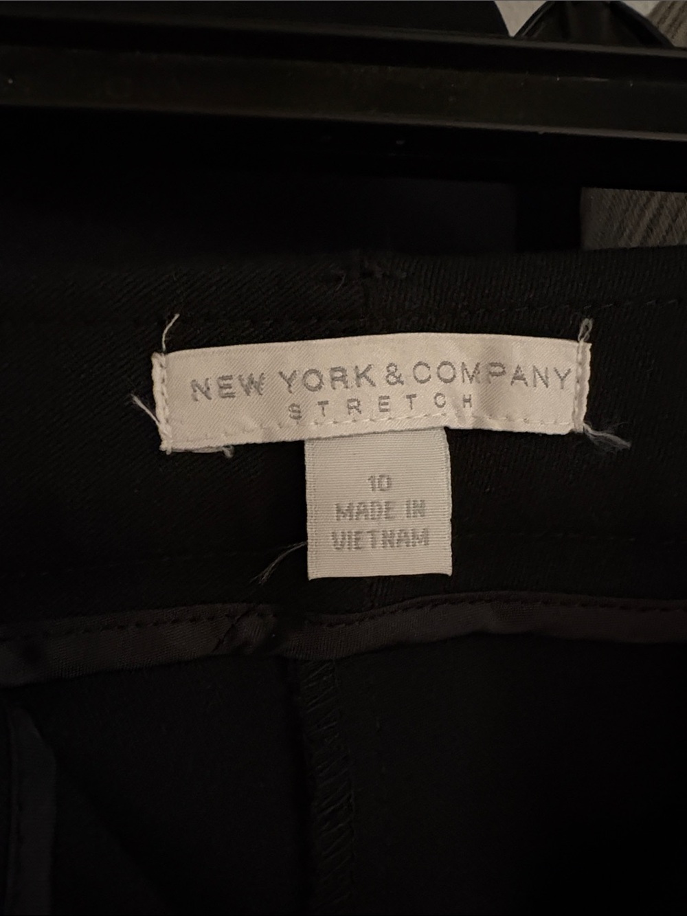 New York & Company Black Slim Dress Pants - Picture 3 of 9